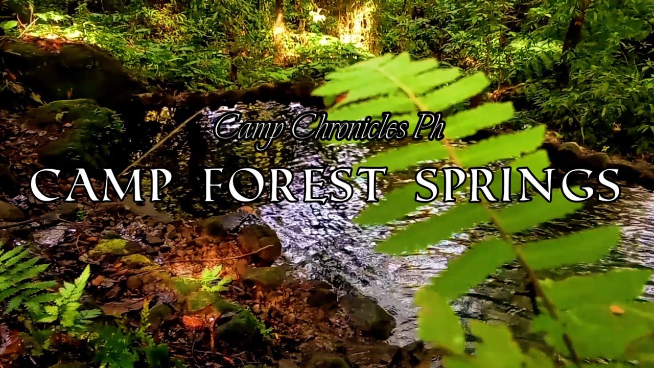 Travel Vlog #2  | Camp Forest Springs | Relaxing Nature Sound | Celerio
