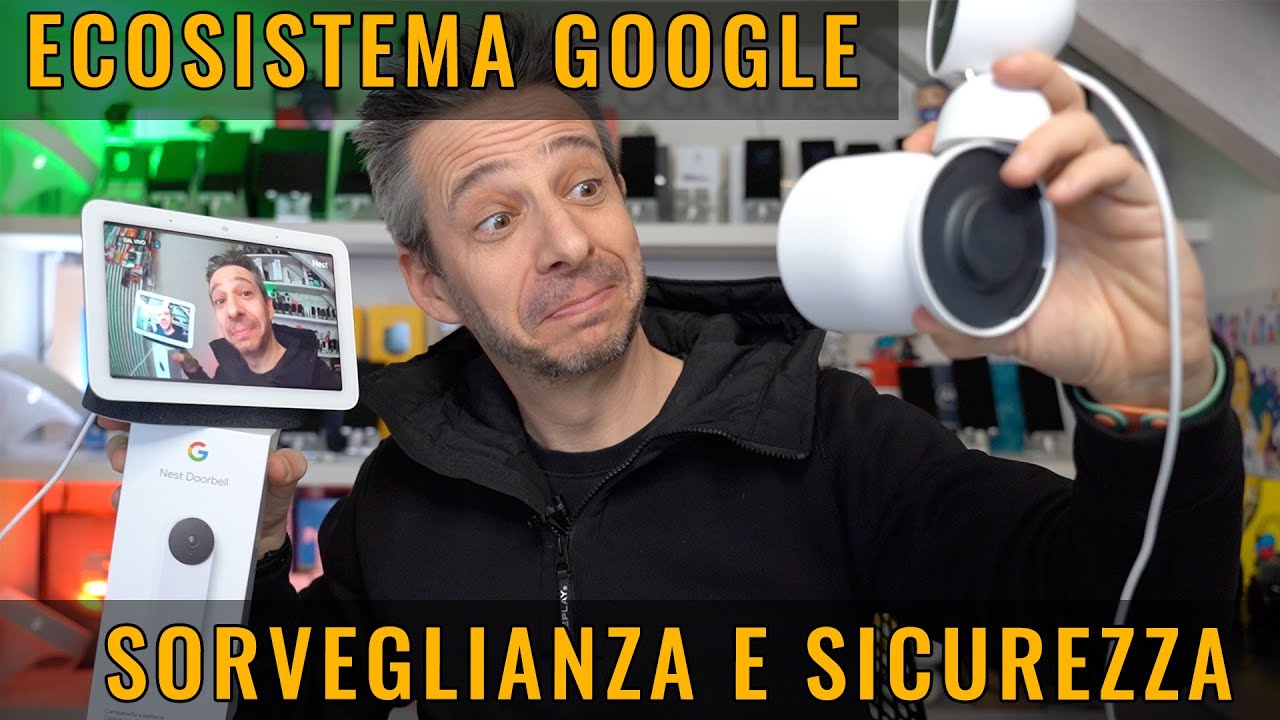 Recensione CAM SICUREZZA GOOGLE NEST e HUB.