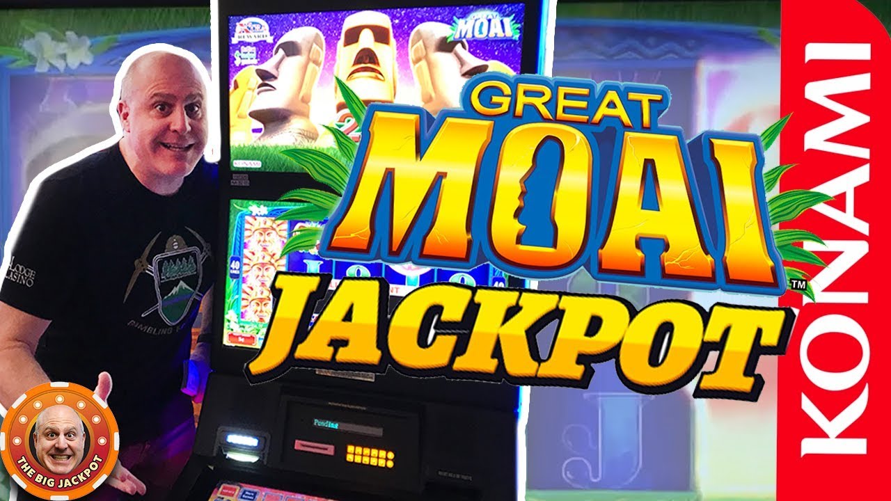 🗿GREAT JACKPOT on GREAT MOAI! 🗿Konami Game Compilation! 🎰