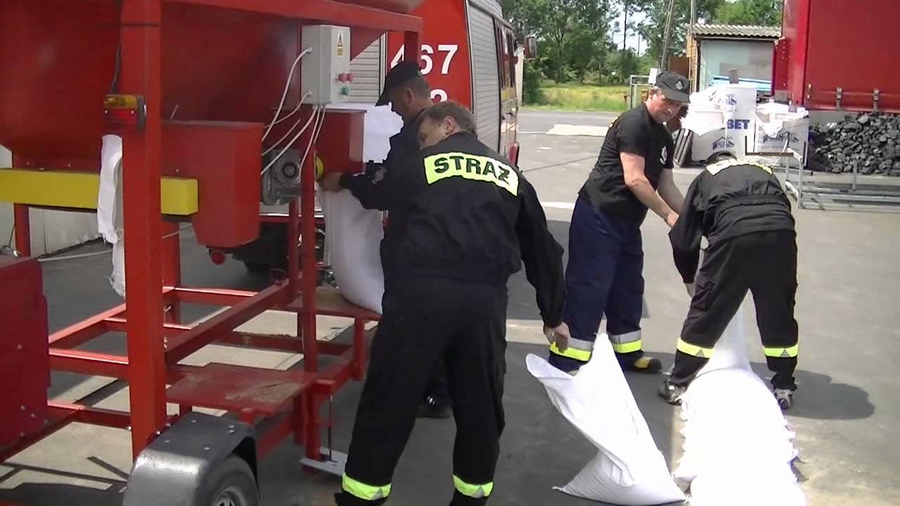 Urządzenie do szybkiego pakowania piasku