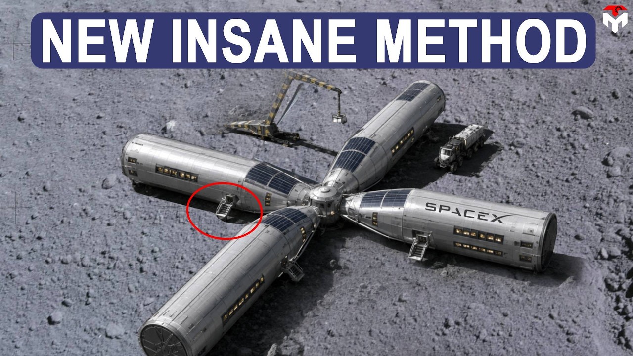 Безумный новый метод SpaceX: превращение Starship в лунный дом &mdash; палатка не нужна!