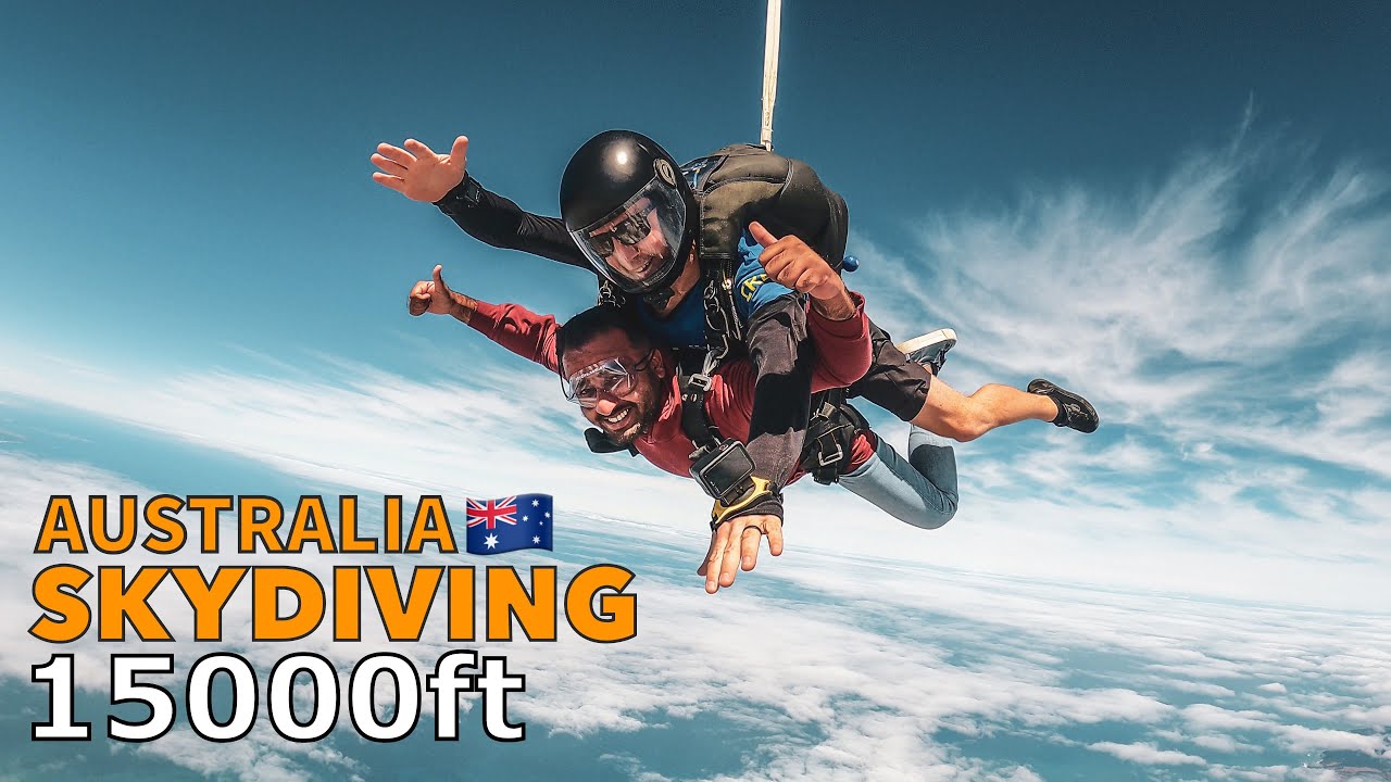 Skydiving on Great Ocean Road Australia 🇦🇺 | 15000ft