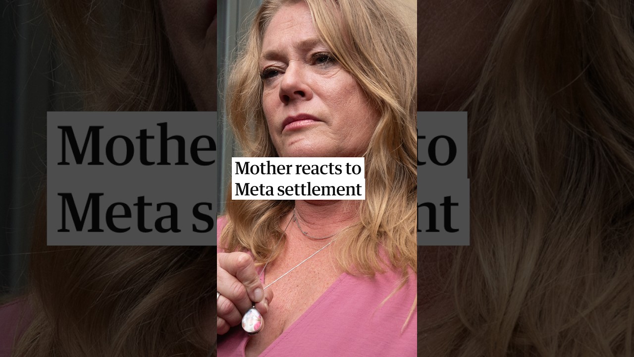 Mother reacts to Meta settlement