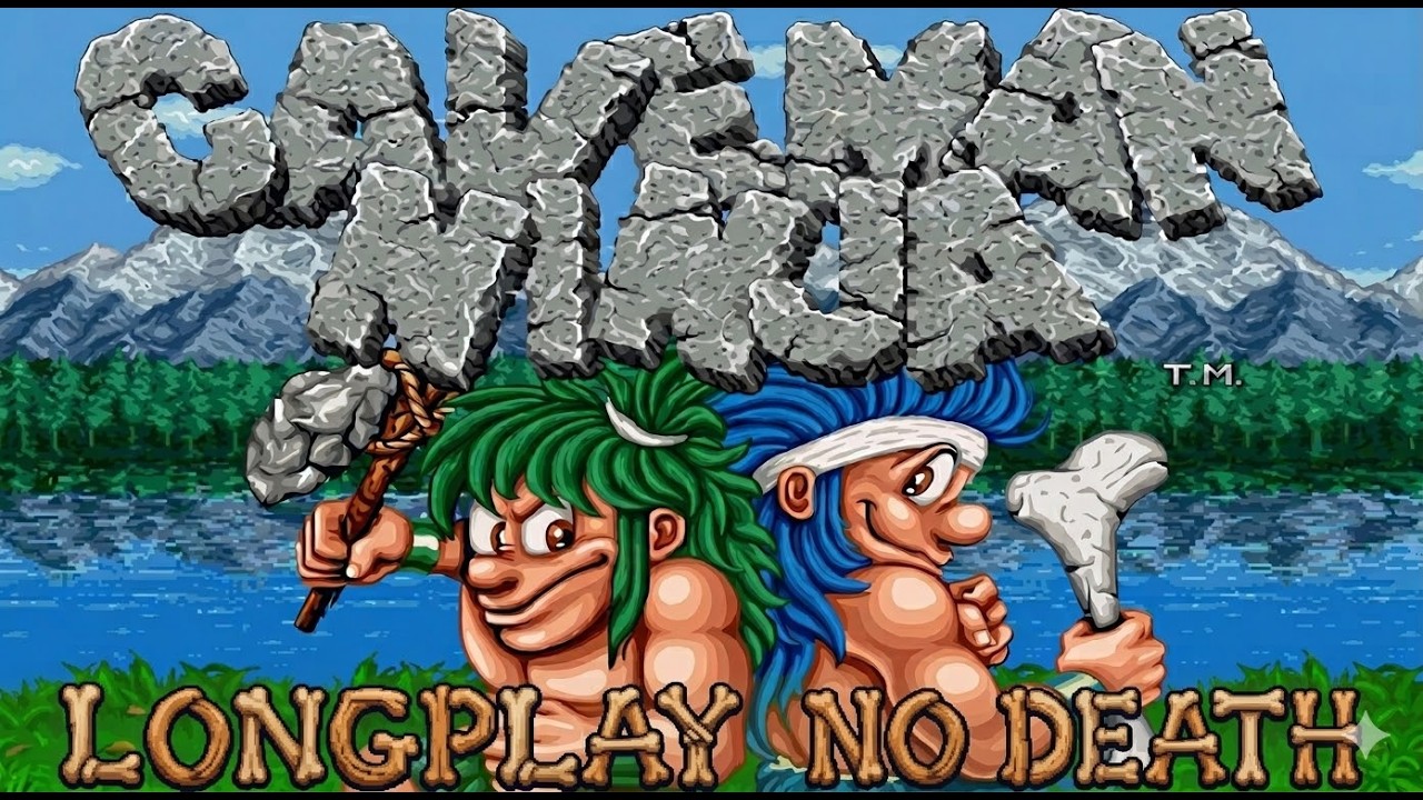 Caveman Ninja: Joe & Mac • Longplay, Hard Mode, No Death