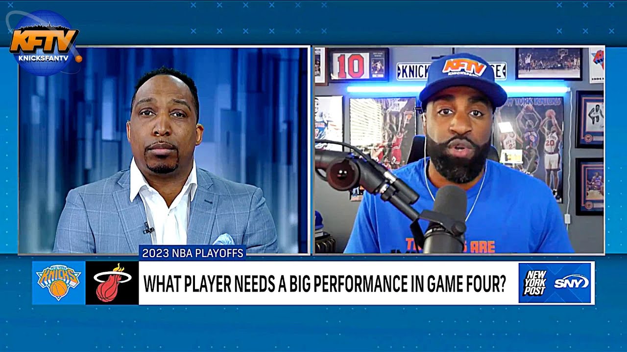 Which Knicks Player Needs A Big Performance In Game 4?! | SNYTV