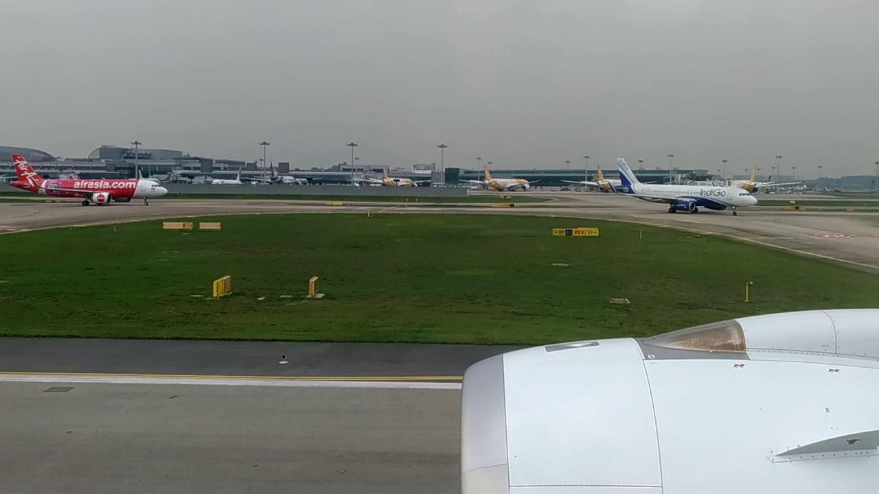 #AvGeekPH Takeoff Singapore to Manila onboard PAL Airbus A350 Love Bus