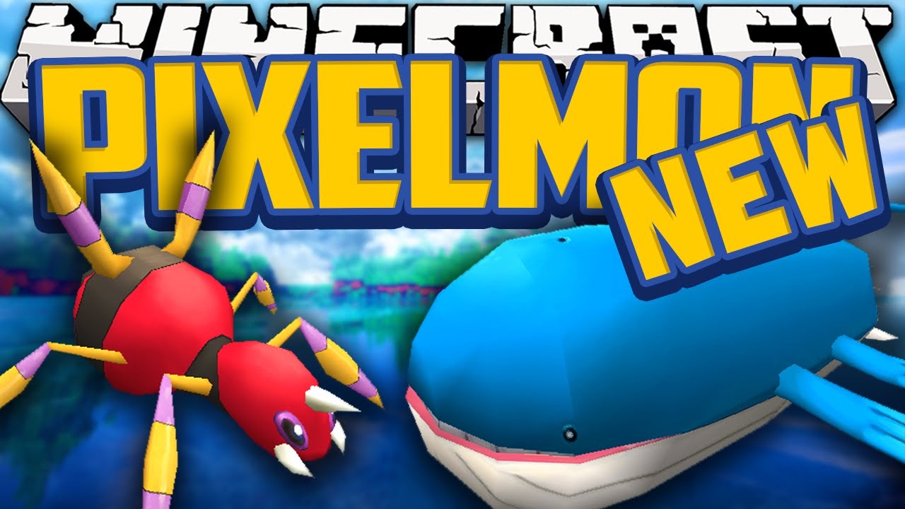 Minecraft Mods NEW Pixelmon Mod Showcase! (Pokemon in Minecraft) Wailord & New Pokemon [1.7.10]