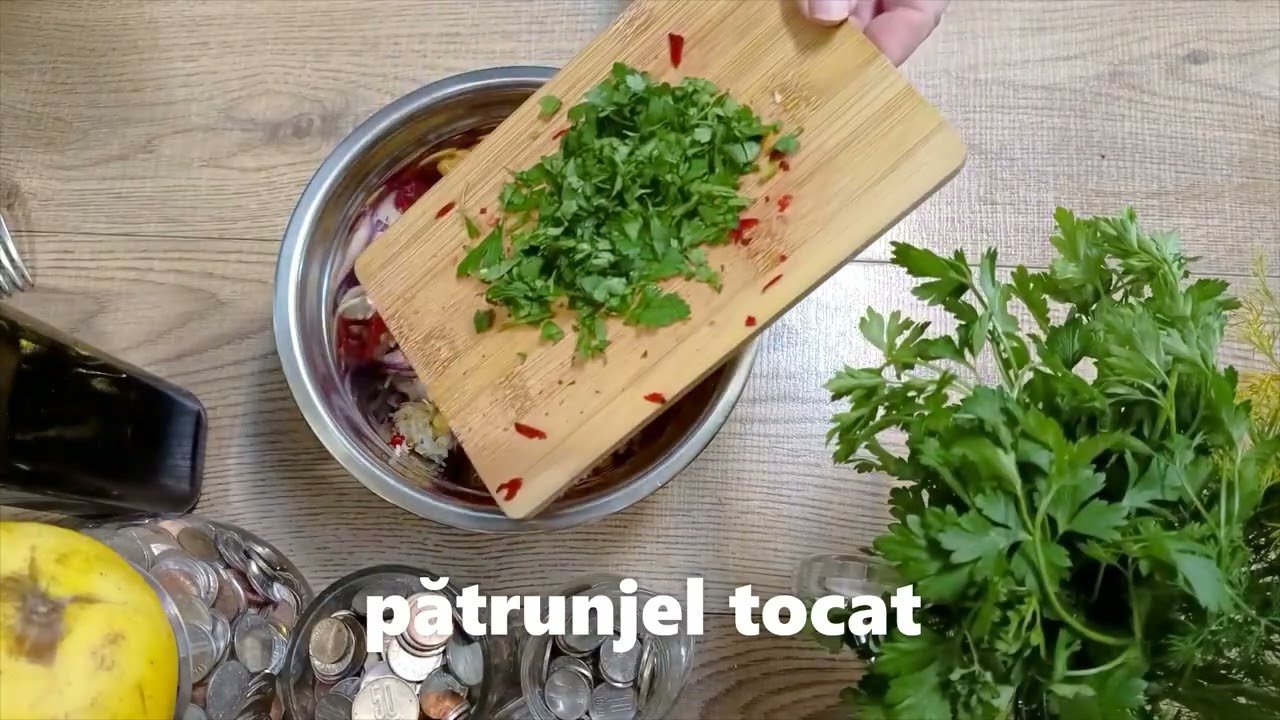 Salata de crudități - o rețetă simplă, ieftină și sănătoasă. pur și simplu slăbești mâncând...!