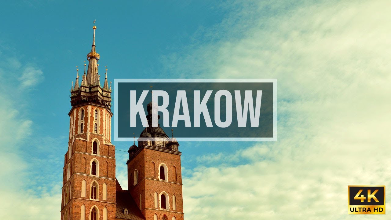 Krakow Drone Footage | Aerial Views of Poland’s Historic City | Kraków z lotu ptaka