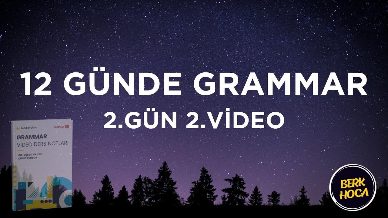 Modals Konu Anlatımı | 2.Gün 2.Video | 12 Günde Grammar Kampı | 2026 | YDT