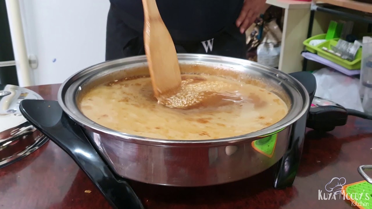 Biko Cooked In Saladmaster Electric Skillet | How to Cook Biko in Saladmaster