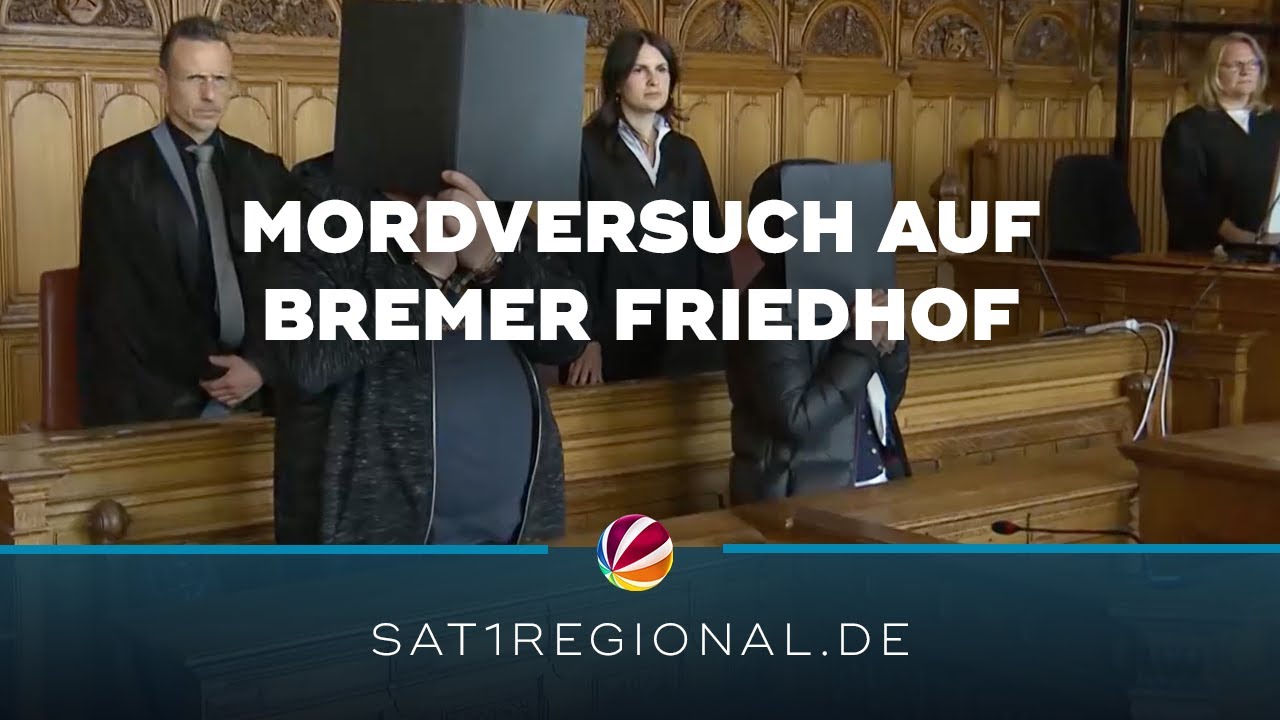 Mordversuch mit Armbrust auf Bremer Friedhof: Angeklagte verurteilt