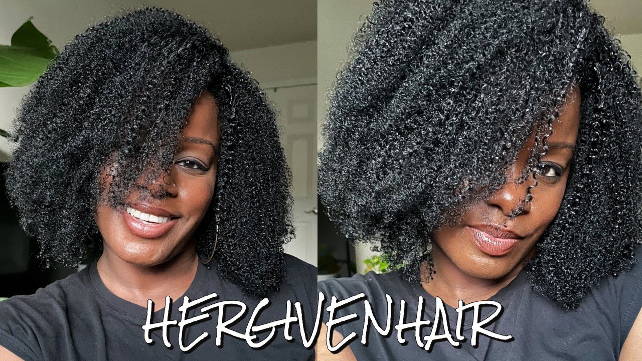 Впервые надела парик! Обзор полупарика HerGivenHair Kinky & Coily Multi-Texture