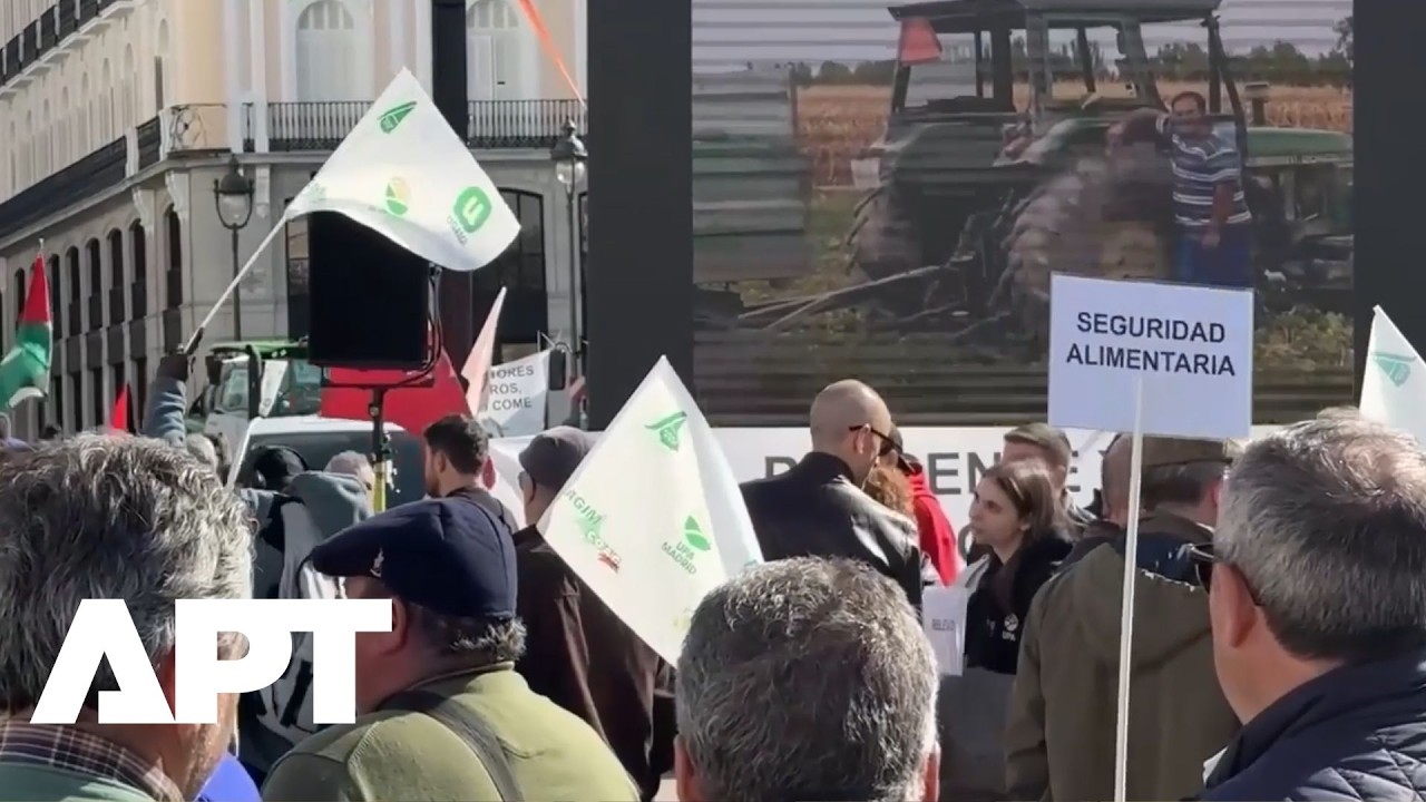 Madrid Farmers Block Roads in Protest Over EU–Mercosur Deal | APT