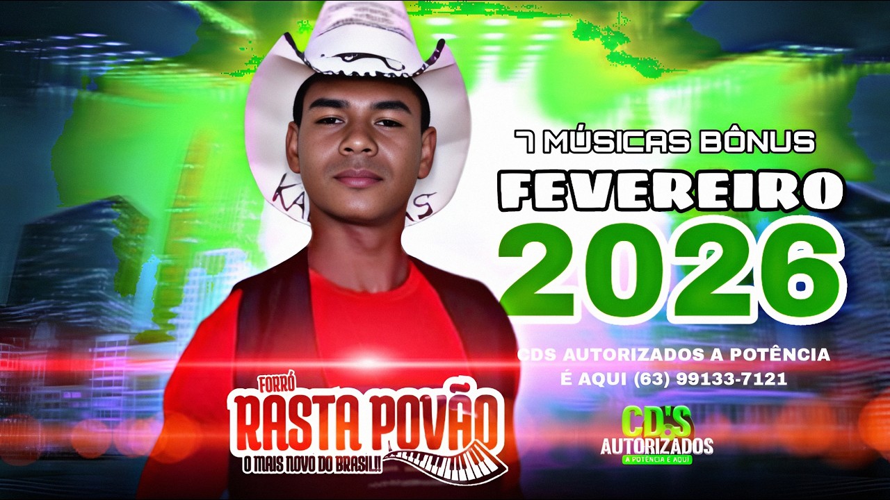 FORRÓ ARRASTA POVÃO - 7 MÚSICAS FAIXAS BÔNUS ATUALIZADO FEVEREIRO (2026)