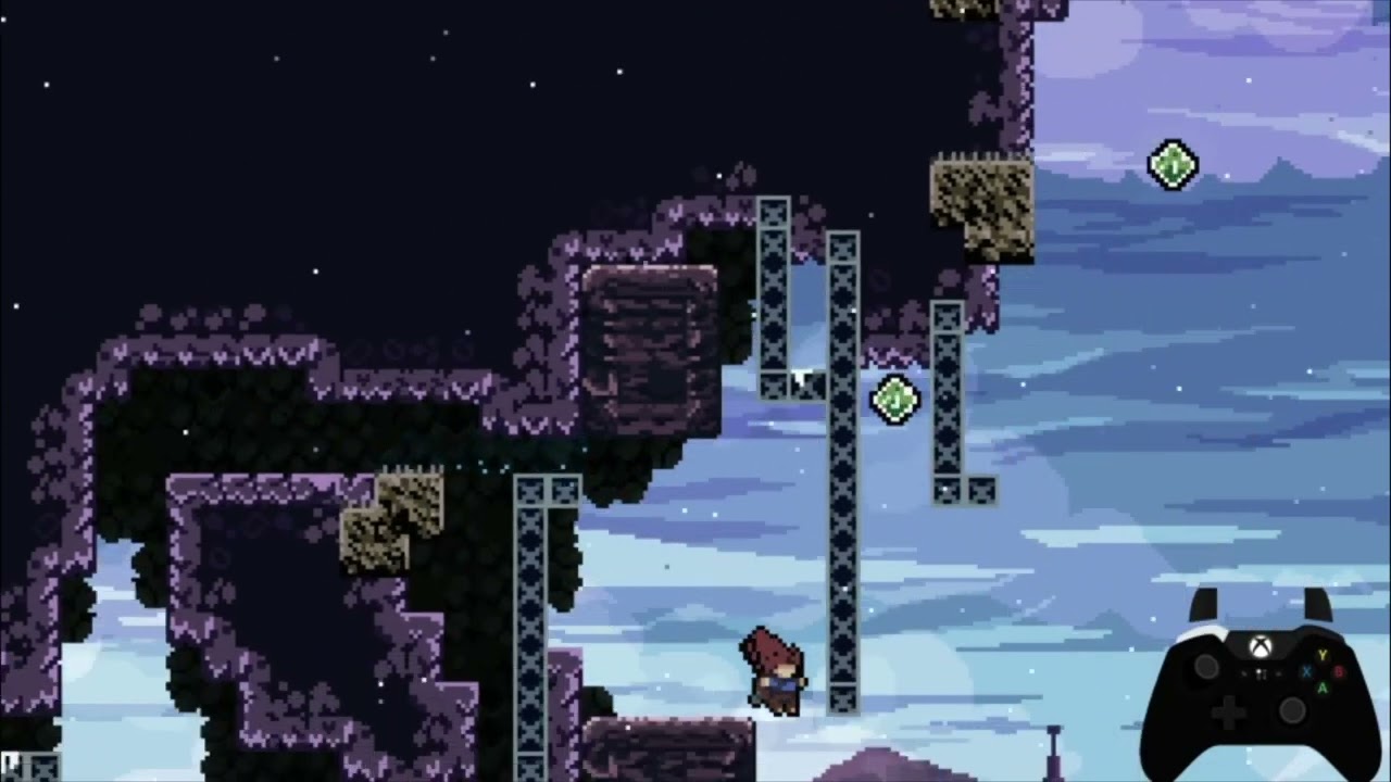 Celeste Skill Rating C - watch for falling blocks 0xA commentated (Gold - 42)