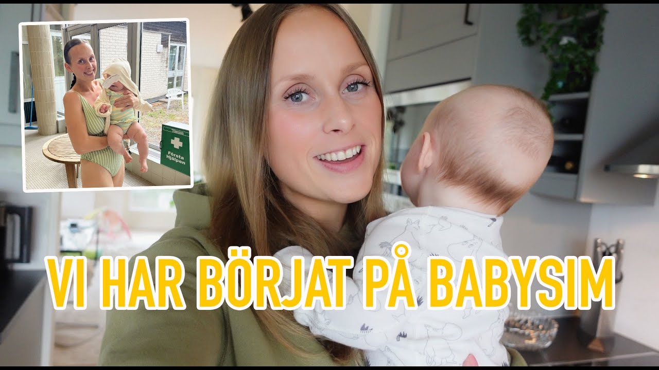 VLOGG | Babysim & en storhandling på maxi!