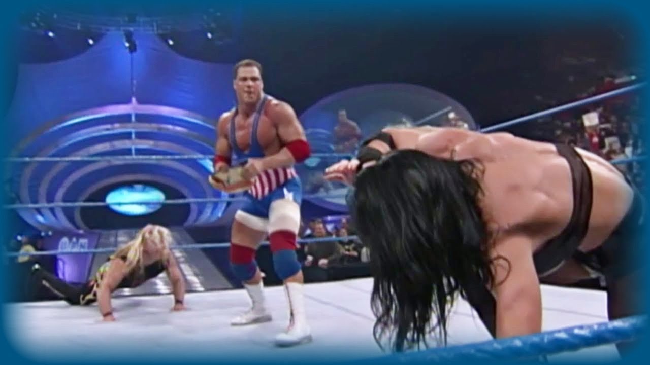 Chyna vs. Kurt Angle: SmackDown!, Feb. 17, 2000