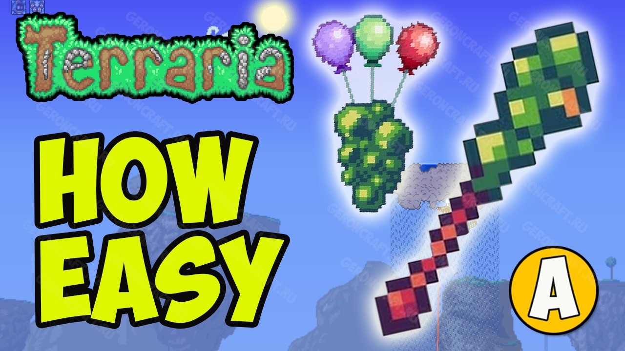 Terraria how to get BARNACLE STAFF (EASY) | Barnacle Staff in Terraria