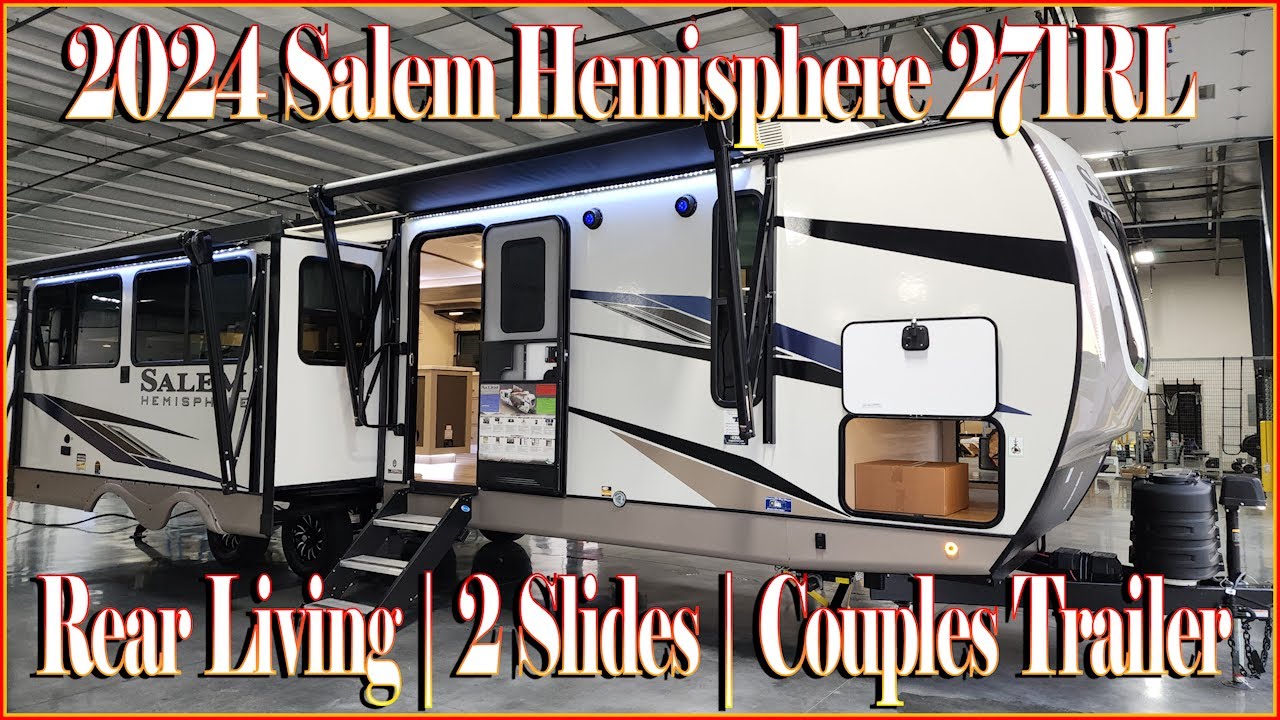 Beautiful Rear Living Camper 2024 Salem Hemisphere 271RL Travel Trailer at Couchs RV Nation