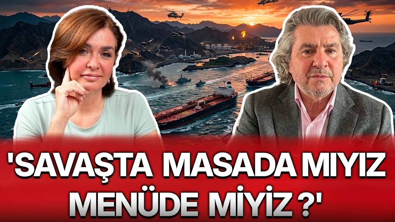 'SAVAŞTA MASADA MIYIZ MENÜDE MİYİZ ?'