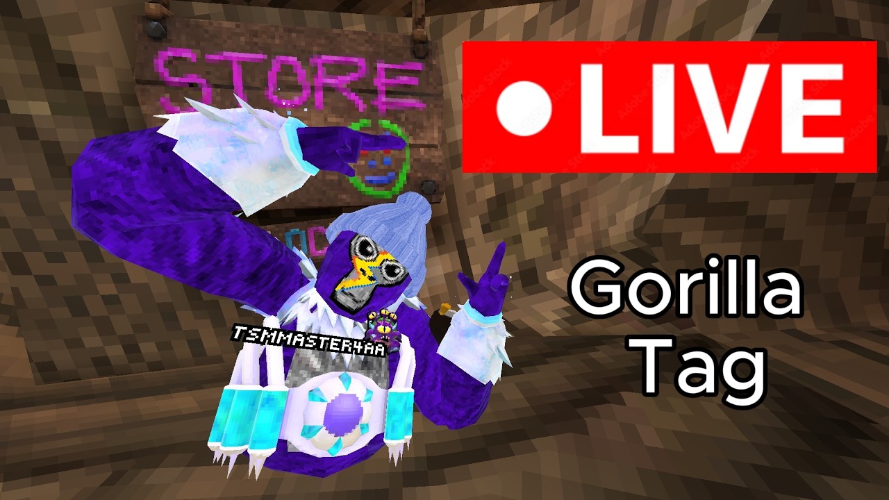 🔴Playing GORILLA TAG with YOU guys🔴 3600!? #gorillatag #livestreams #gtag #live