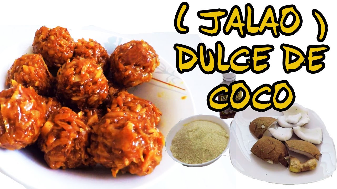 Como hacer  JALAO dulce de coco con miel