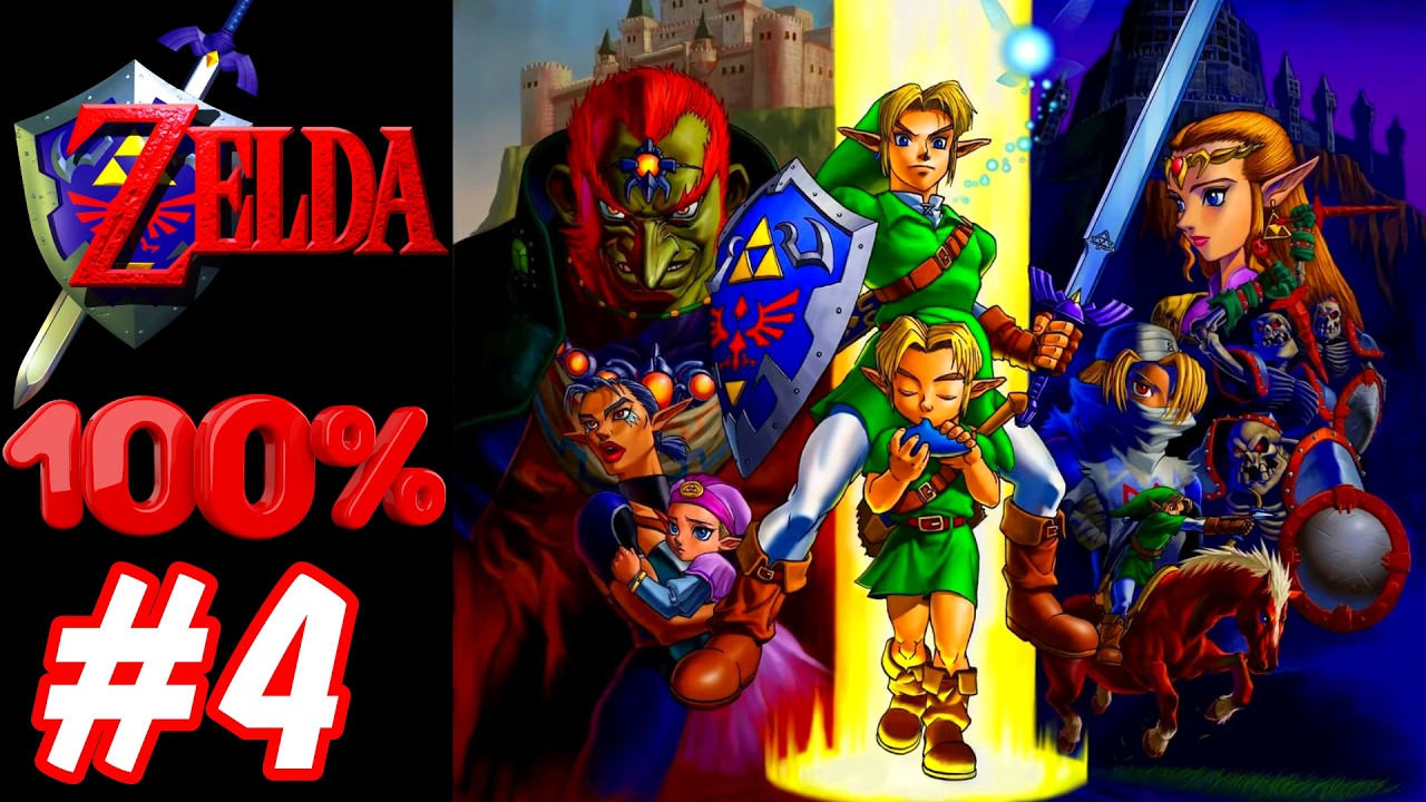 The Legend of Zelda: Ocarina of Time Gameplay Walkthrough 100% Completion PART 4