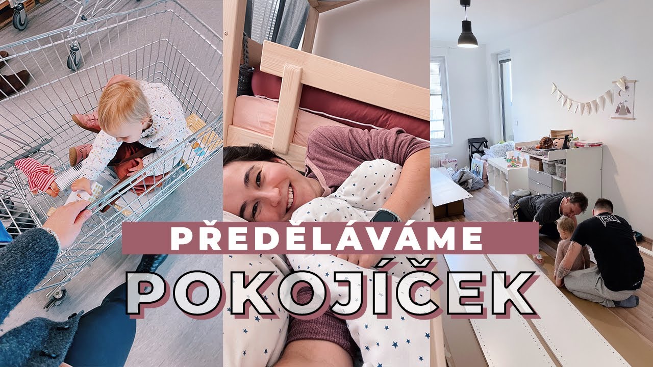 Předěláváme Emči pokojíček | VLOG