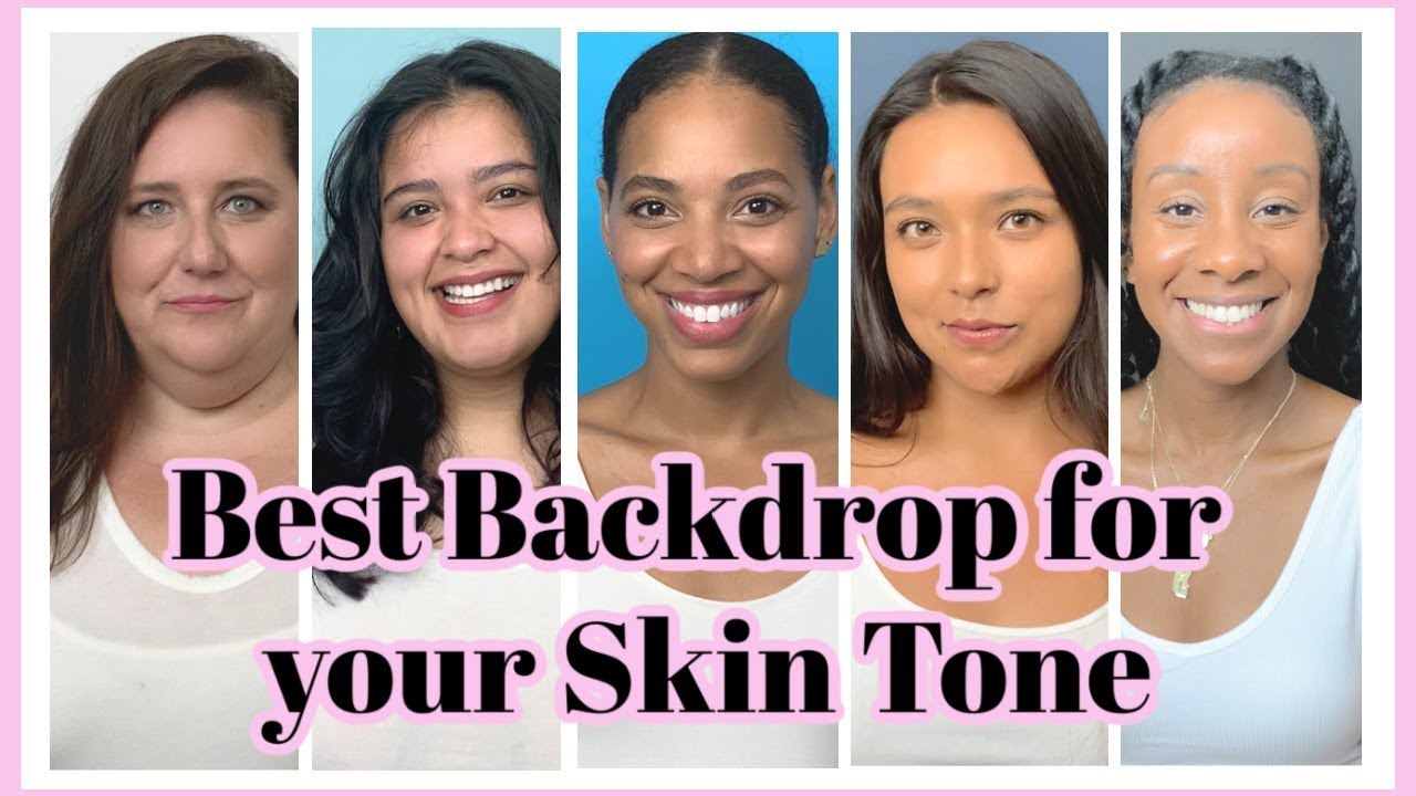 Best backdrop for self-tape Auditions on an IphoneX | Different Skintones