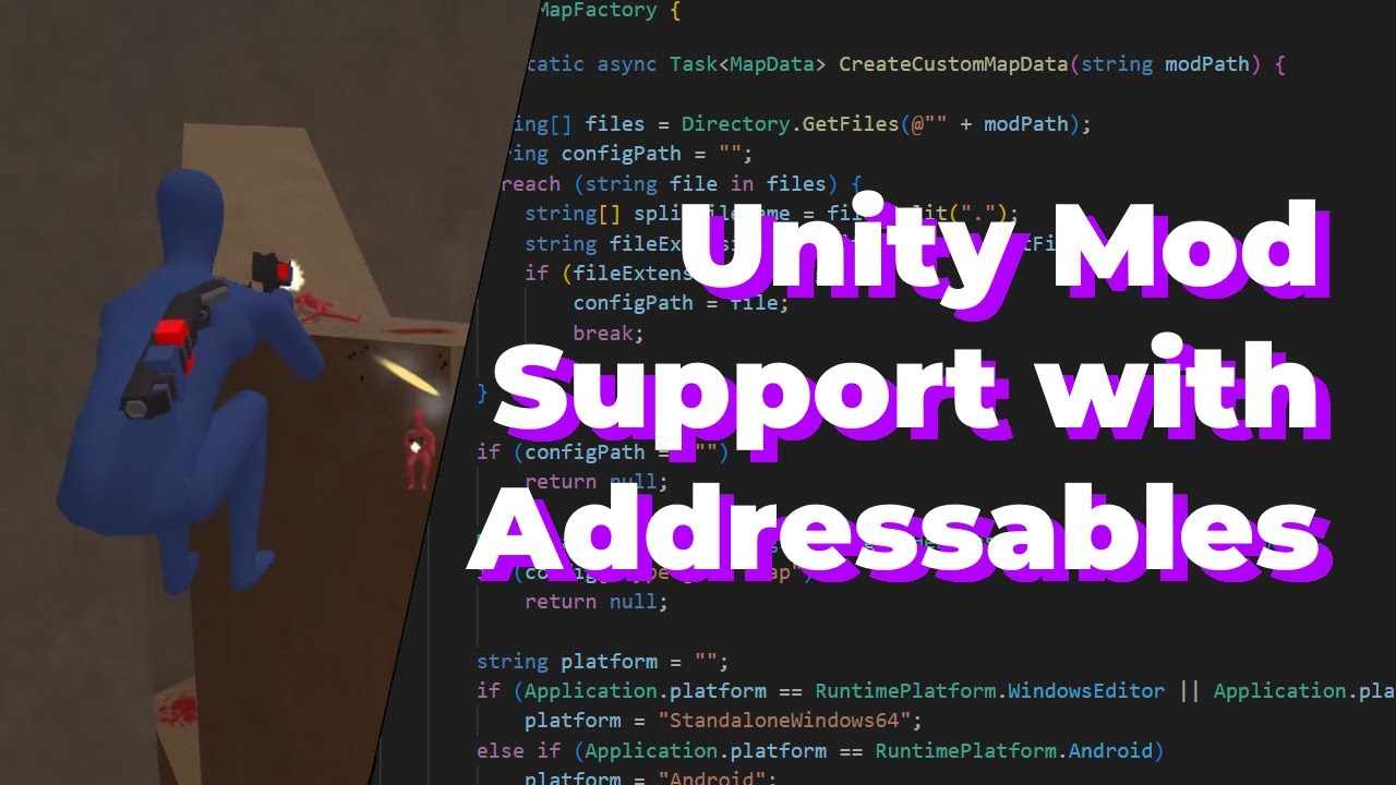 How I Added Mod Support To My Game Using Addressables