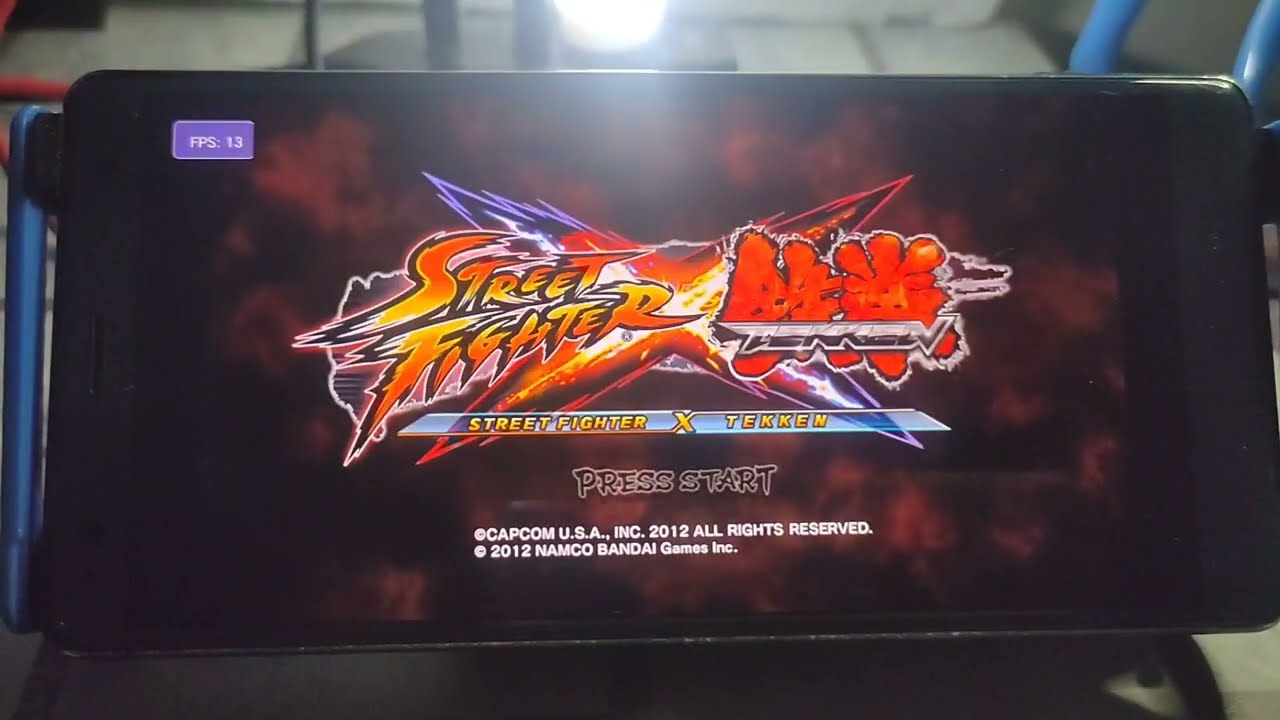 Street Fighter X Tekken  Vita3k v8 Emulator For Android Sony Xz2