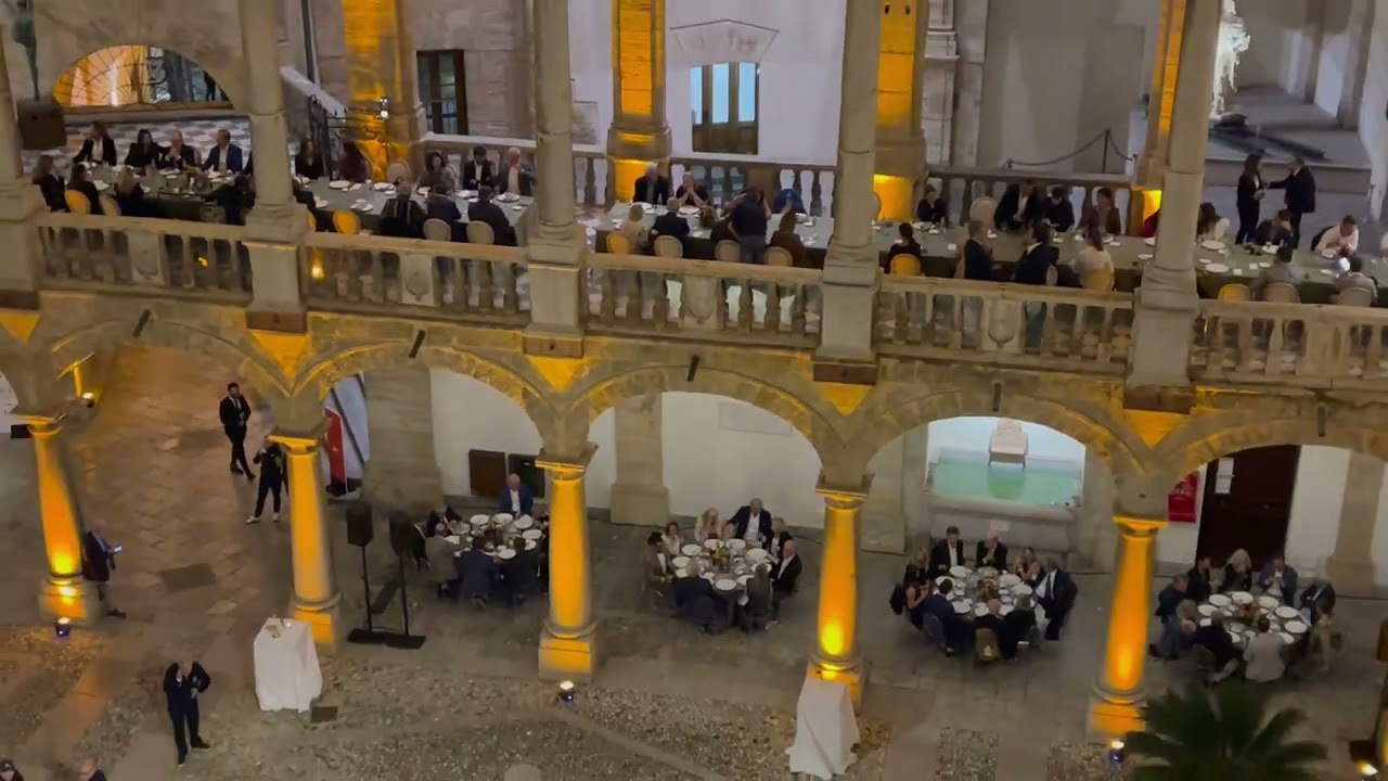 Targa Florio 2024 Gala Dinner at Palazzo dei Normanni Palermo