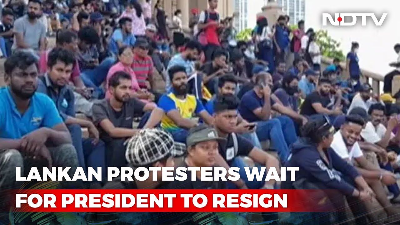 NDTV Ground Report: Lankan Protesters Wait For President To Resign