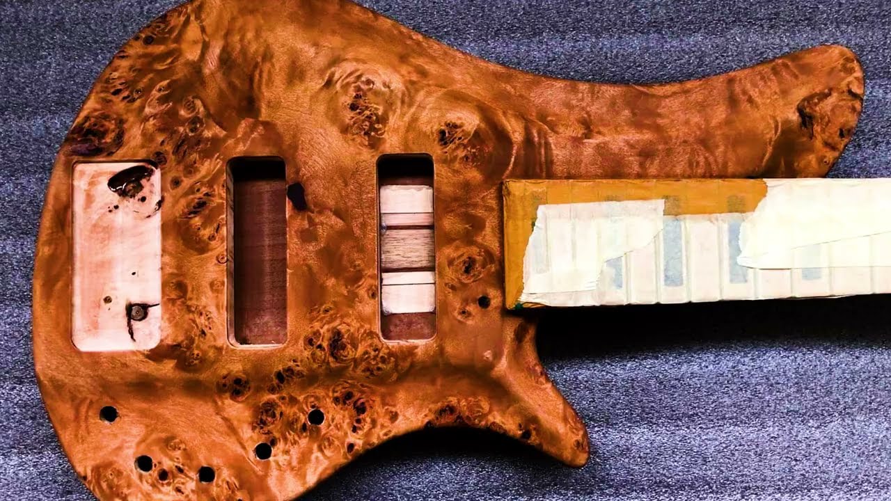 Blasius Berci Singlecut bass guitar test