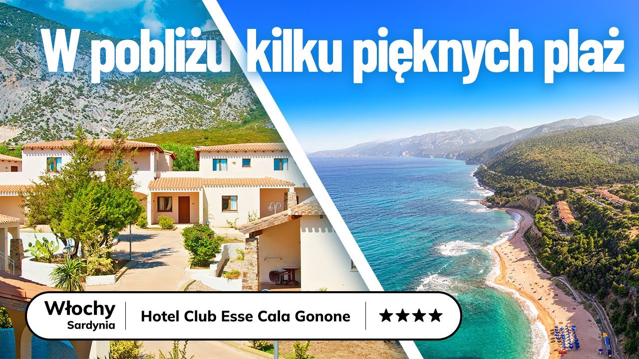Włochy, Sardynia | Hotel Club Esse Cala Gonone 4⭐| Dlaczego warto tu wypocząć