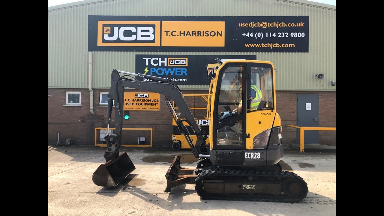 TCH JCB AUCTION - 2008 VOLVO ECR28 MINI EXCAVATOR - E00011238