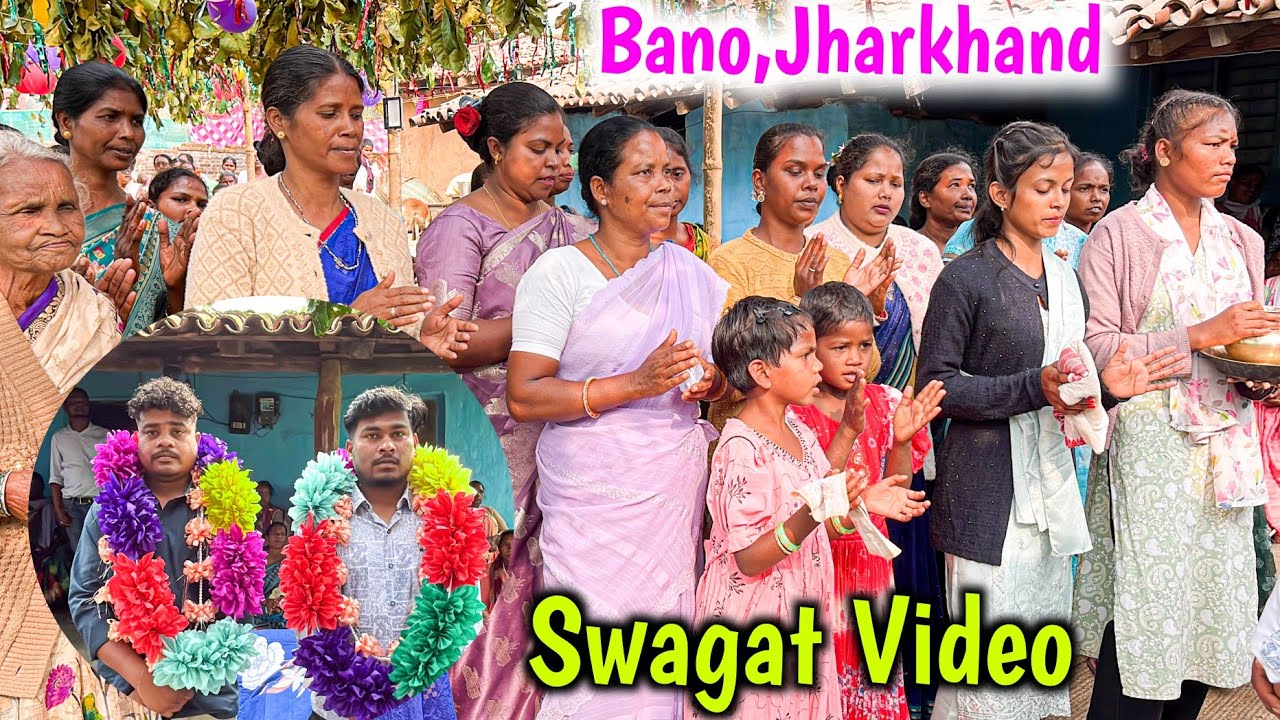 Sen Sente Sene Me Mundari Swagat Song || Badkagotiya Swagat Video || Bano, Jharkhand #swagatgeet 