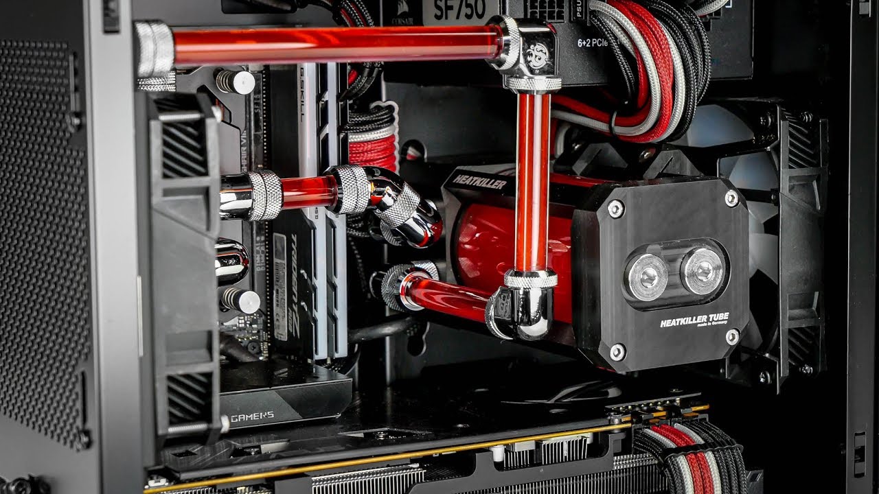 The new Crosshair VIII Impact + Lian Li TU150 + Strix 5700XT