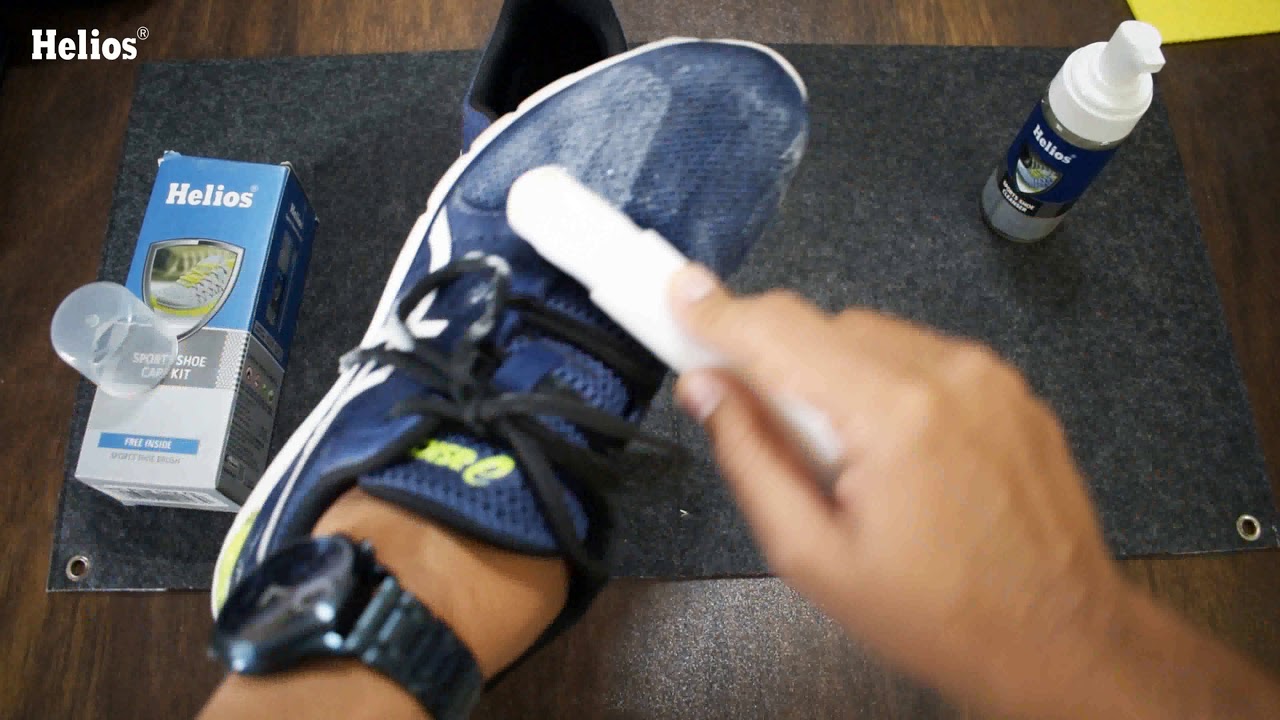 Helios Sport Shoe Care Kit With Asics Sport Shoes