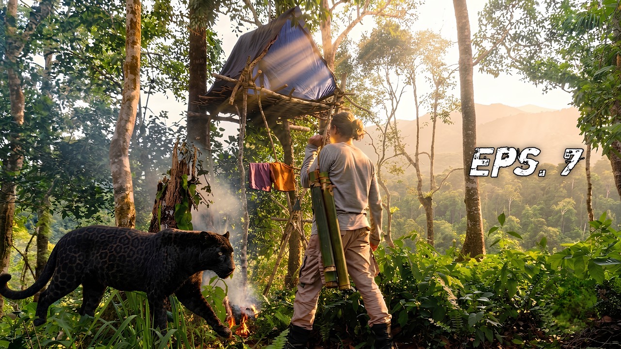 Ada Sesuatu yang Unik di Hutan Purba ini... | 100 Hari Bertahan Hidup Eps 7