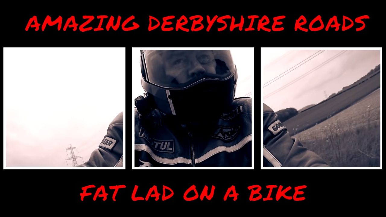 Amazing Derbyshire Roads through Hathersage, Bakewell and Chatsworth House with Fat Lad on a Bike