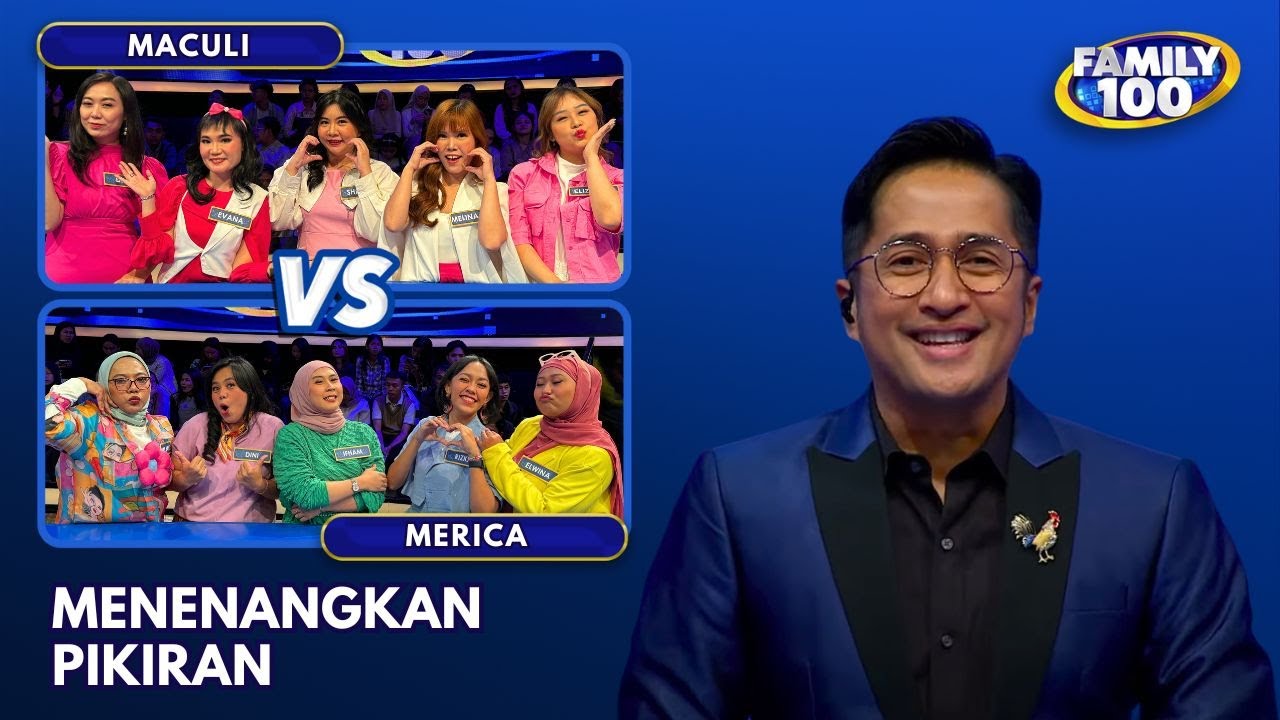 Tips Menenangkan Pikiran Ala Maculi & Merica - Family 100 (30/6/24)