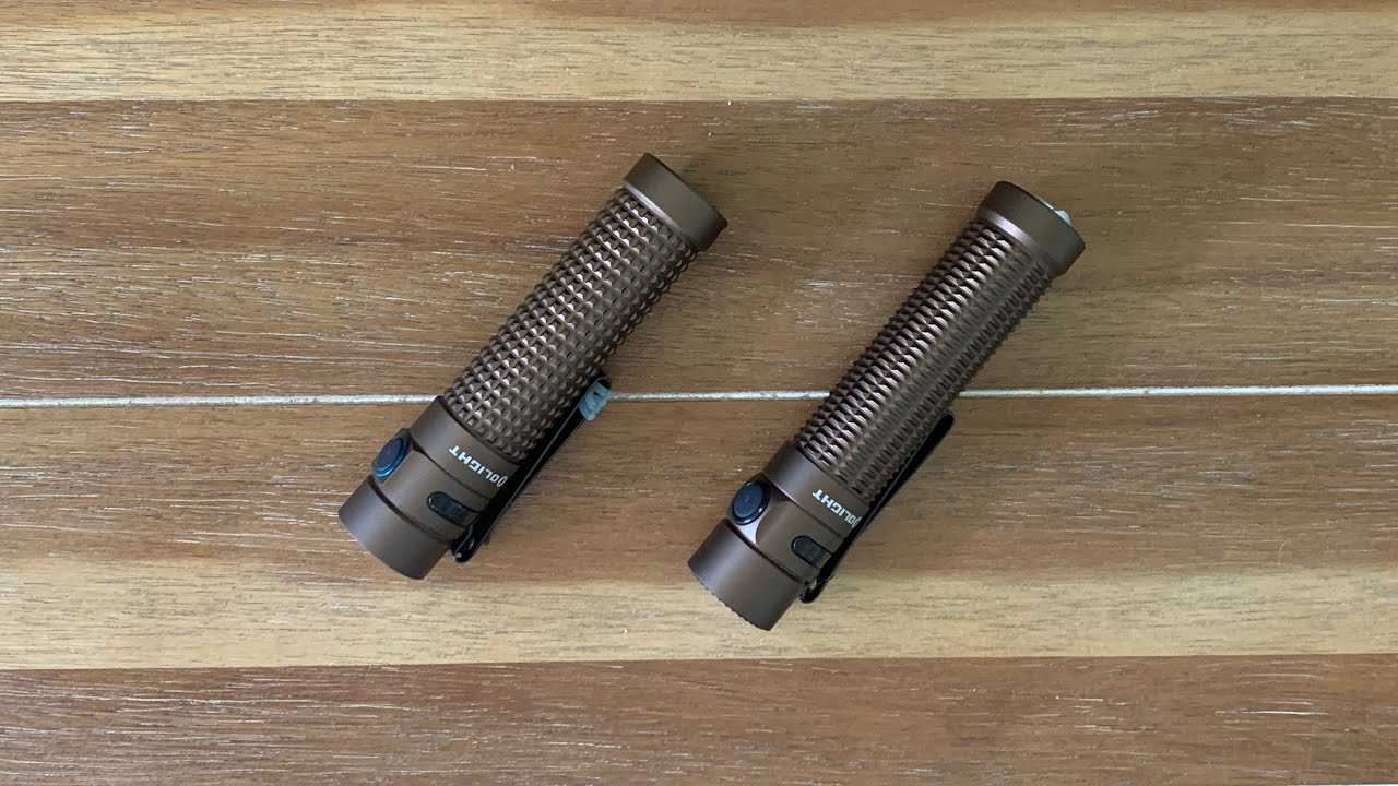 Which to choose!? Olight Warrior Mini Vs S2R Baton II comparison and review.
