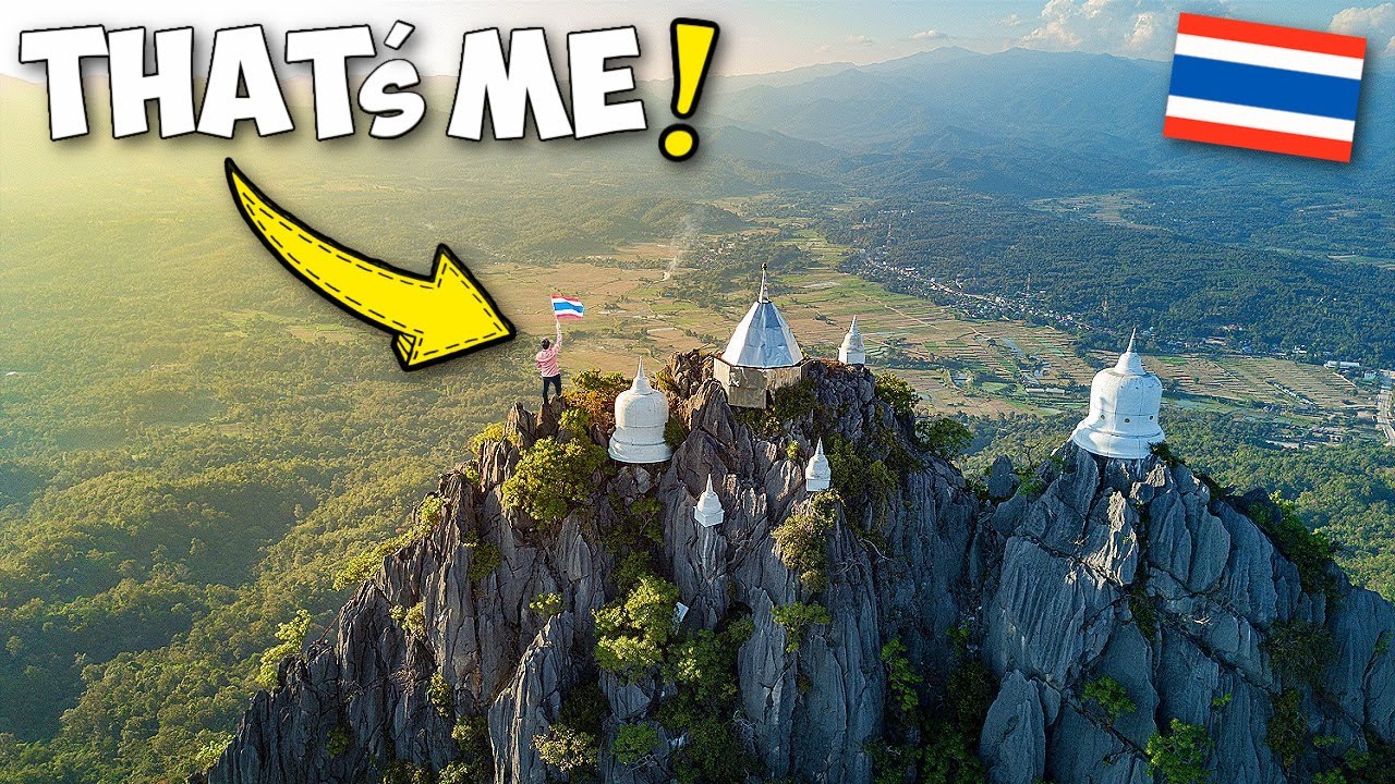 I Climbed the SKY TEMPLE 1 Hour from Chiang Mai 🇹🇭 BEST in THAILAND