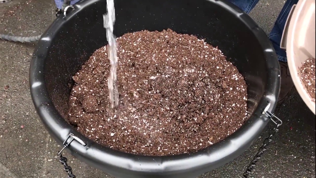 Soil Preparation Instructions: Pro-Series Self Watering Hanging Basket