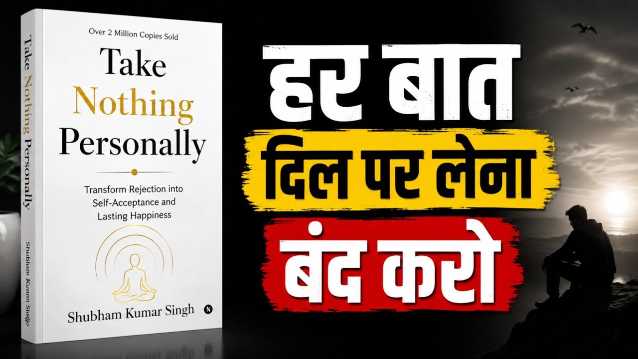 Take Nothing Personally Book Summary in Hindi |Stop Overthinking & Live Peacefully |Self Improvement