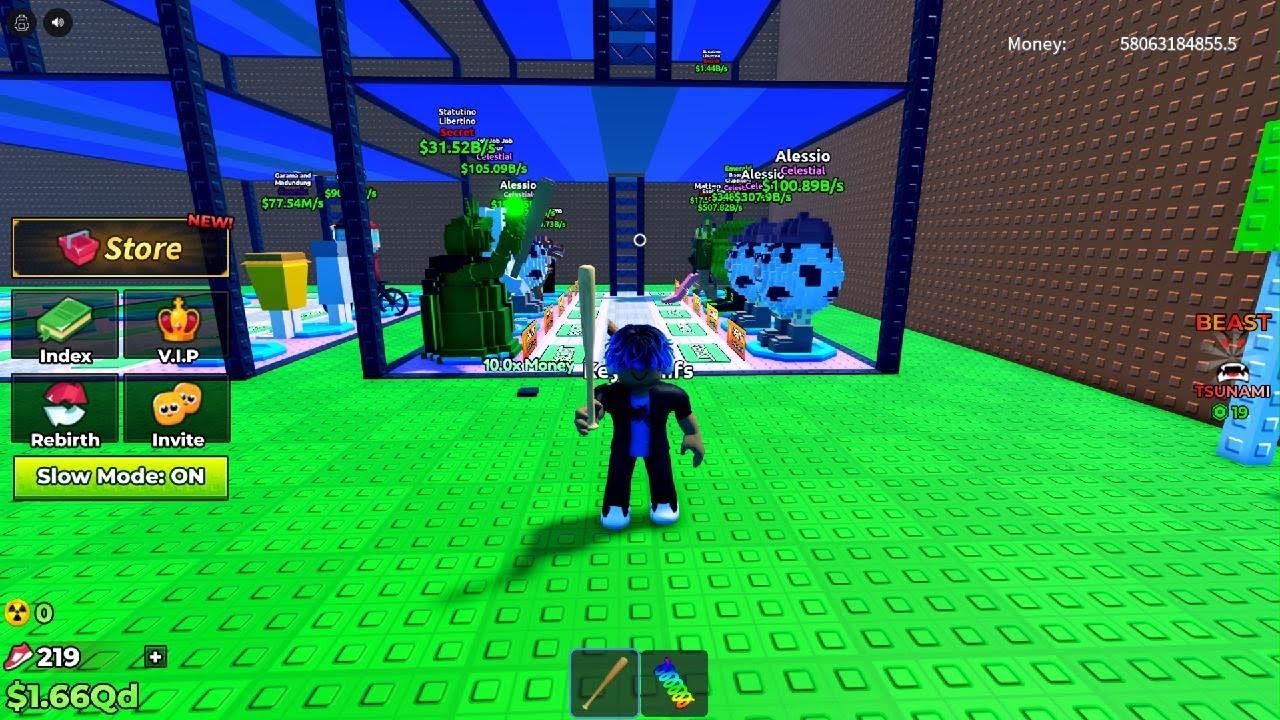 I'm opean Escape tsunami for brainrots.