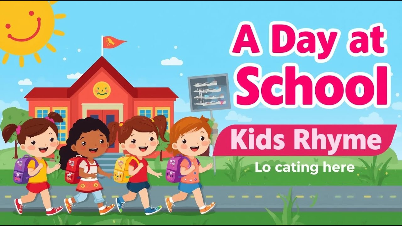 A Day at School – Fun Kids Rhyme & Storybook