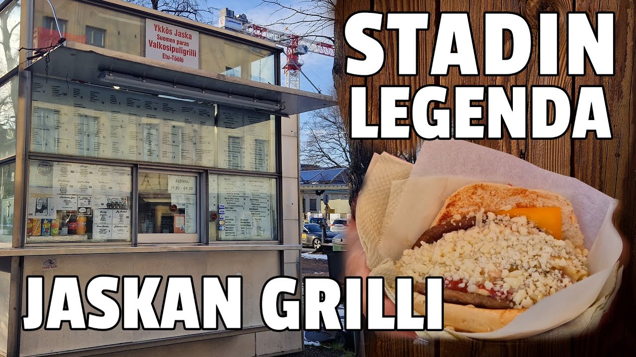 JASKAN GRILLI - HELSINGIN LEGENDAARISIN GRILLI TESTISSÄ